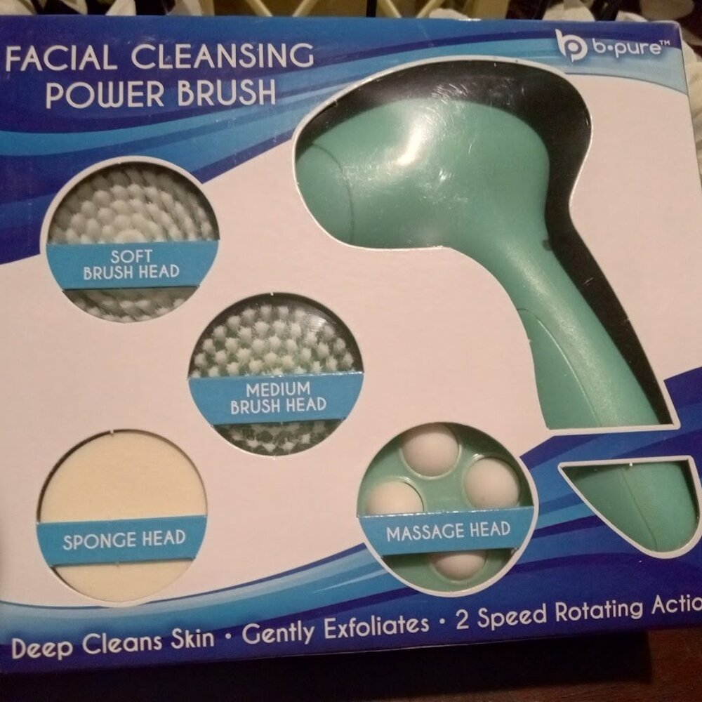 Cleansing Brush Kit (turquoise)